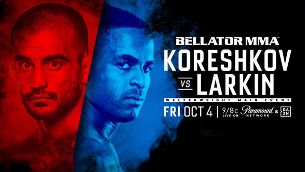 Бой Андрей Корешков vs. Лоренц Ларкин возглавит Bellator 229